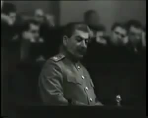 Согуш аяктагандан кийин Сталиндин сөзү