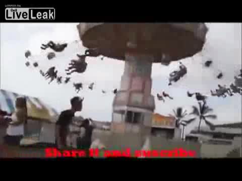 Карусальден түшүп кетти