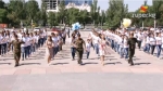 Жеңиш майрамына арналган флешмоб болуп өттү