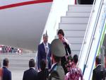 Алмазбек Атамбаевдин Ташкенттеги мамлекеттик сапары башталды