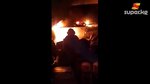 Өрт чыккан "Орто Сай" базарынан видео